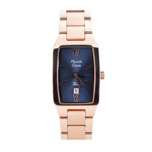 Alexandre Christie AC 2455 Full Rosegold Blue LDBRGBU